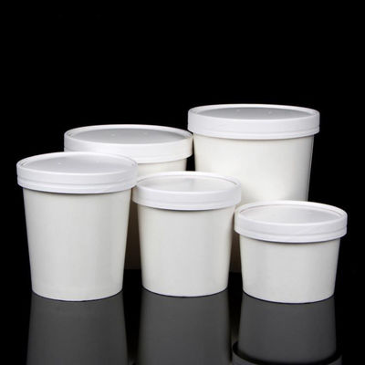 Envases para llevar de papel calientes disponibles personalizados del cuenco de sopa 16oz