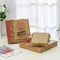 tirón fácil de la caja biodegradable sostenible innovadora de la pizza 20x20x2