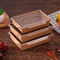 Papel disponible Bento Lunch Box de los alimentos de preparación rápida 1200ml Kraft
